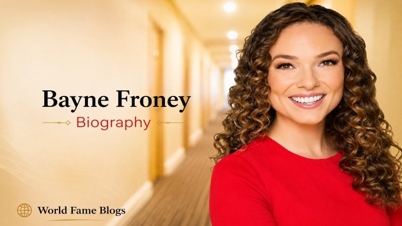Bayne Froney, FOX Weather meteorologist and broadcast journalist